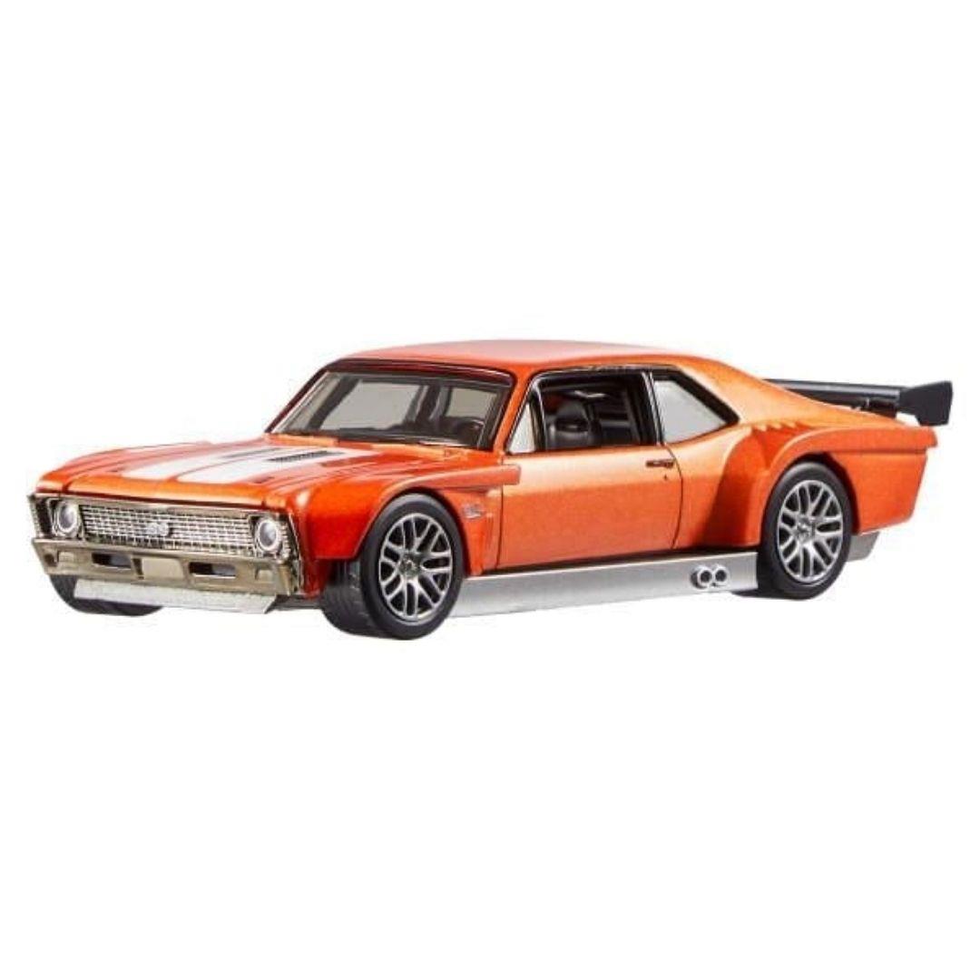 Hot Wheels Oyun Setleri, Mattel, Hot Wheels 1:43 Premium Arabalar HMD41 HWG43 Custom 1970 Chevy Nova