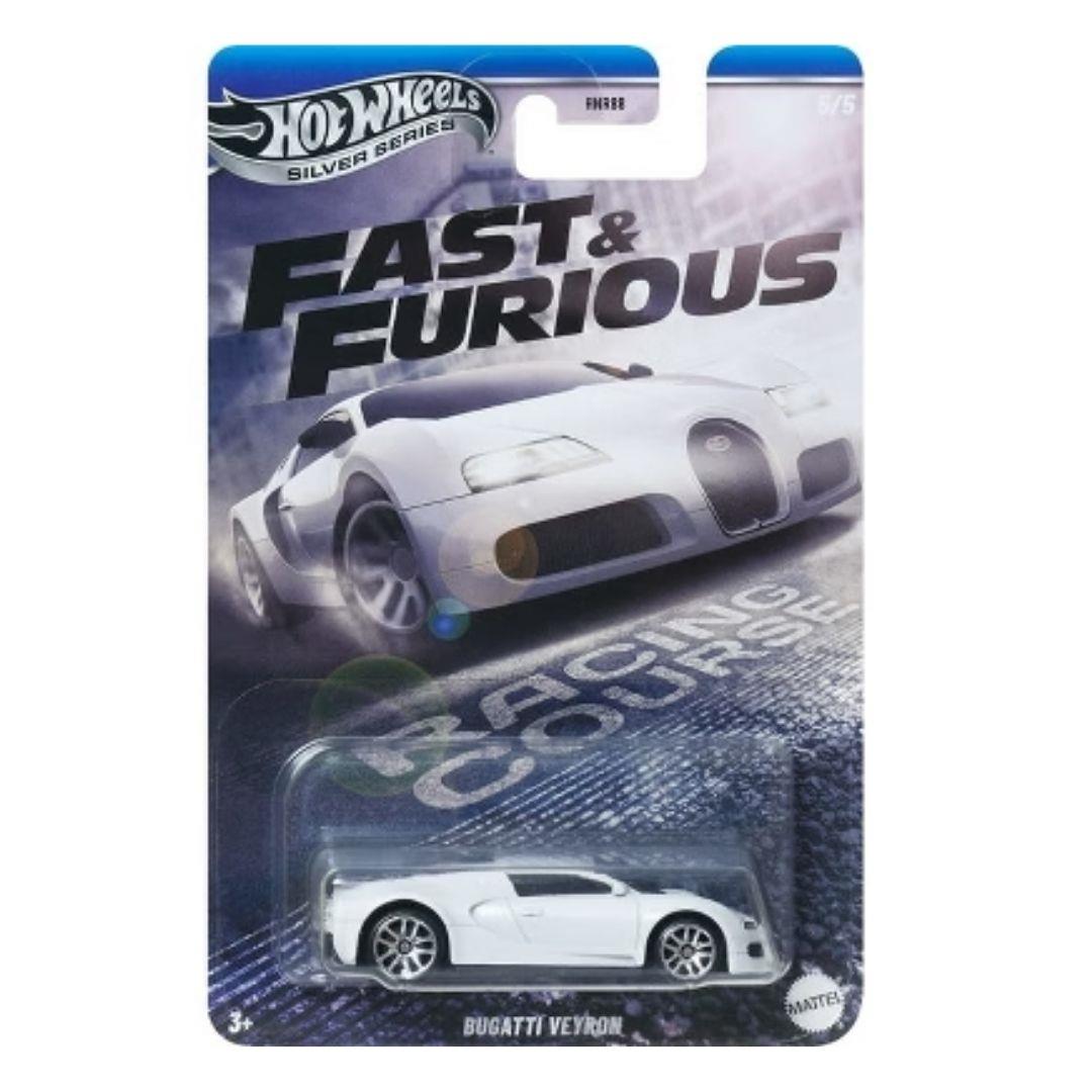 Hot Wheels Oyun Setleri, Mattel, Hot Wheels Fast & Furious Temalı Arabalar HNR88 JBY43 BUGATTI VEYRON