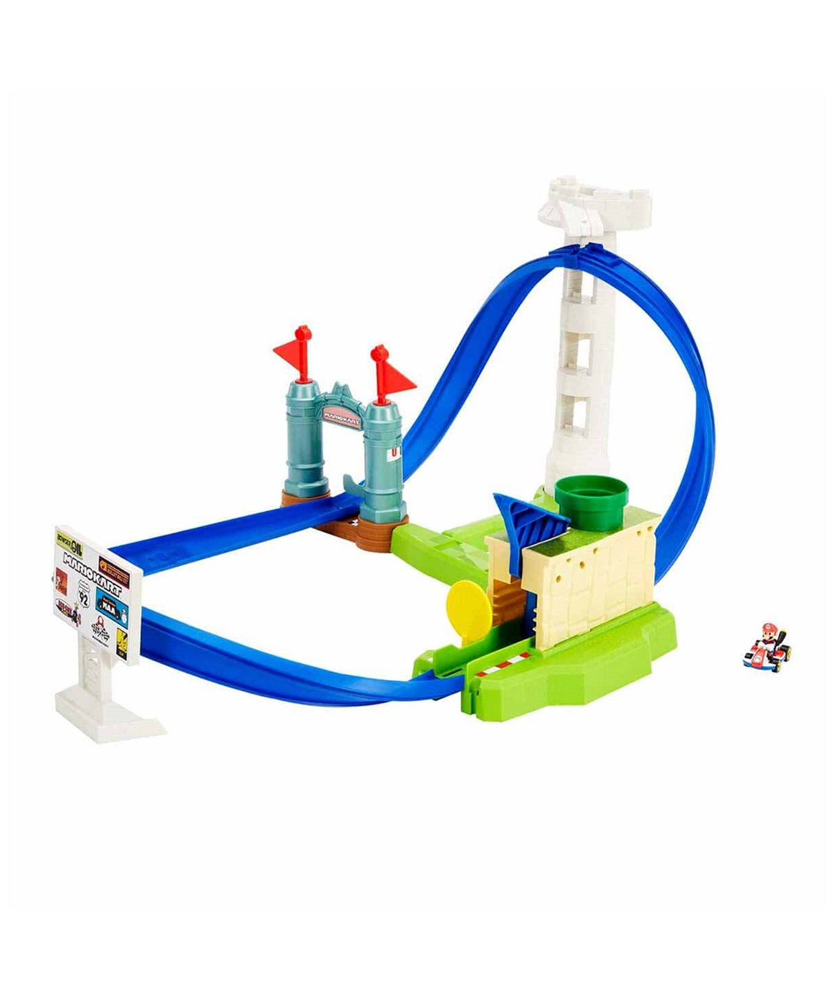Hot Wheels Oyun Setleri, Hot Wheels, Hot Wheels Mario Kart Keskin Dönüşler Pist Seti HGK59