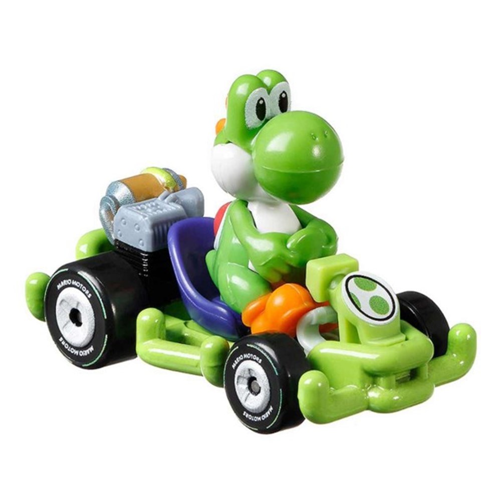 Hot Wheels Oyun Setleri, Hot Wheels, Hot Wheels Mario Kart Karakter Araçlar GBG25 GRN19 Yoshi