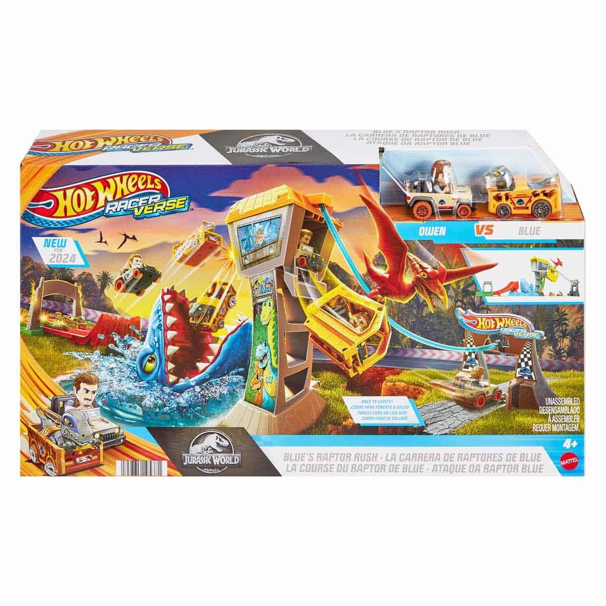 Hot Wheels Oyun Setleri, Mattel, Hot Wheels Racerverse Jurassic Pist Seti HTP12