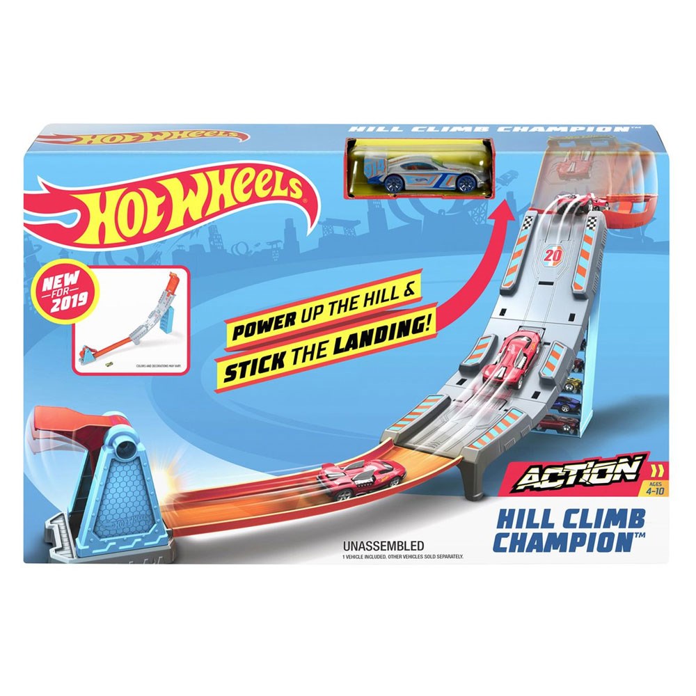 Hot Wheels Oyun Setleri, Hot Wheels, Hot Wheels Şampiyonluk Parkuru Yarış Pisti GBF81 GBF83 - Hill Climb Champion