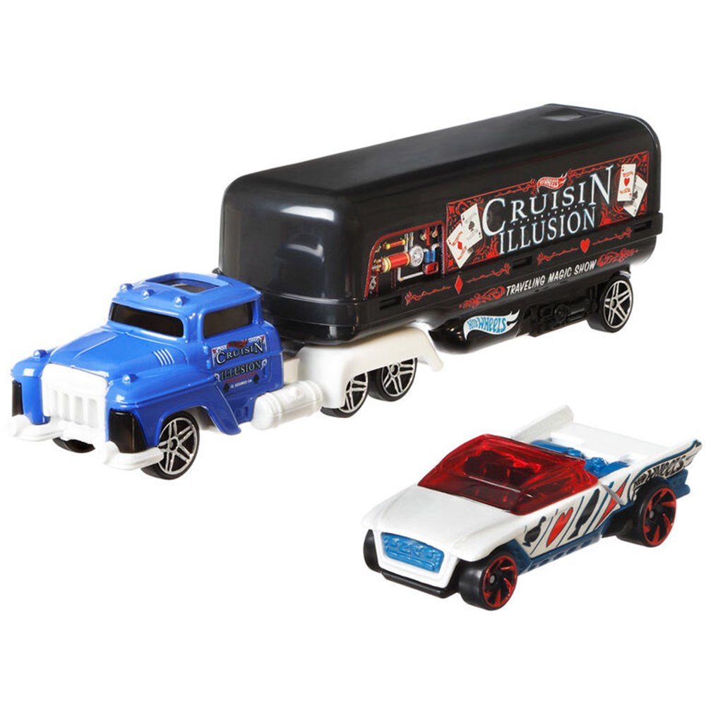 Hot Wheels Oyun Setleri, Hot Wheels, Hot Wheels Taşıyıcı Tırlar BDW51 GKC27 Cruisin' Illusion