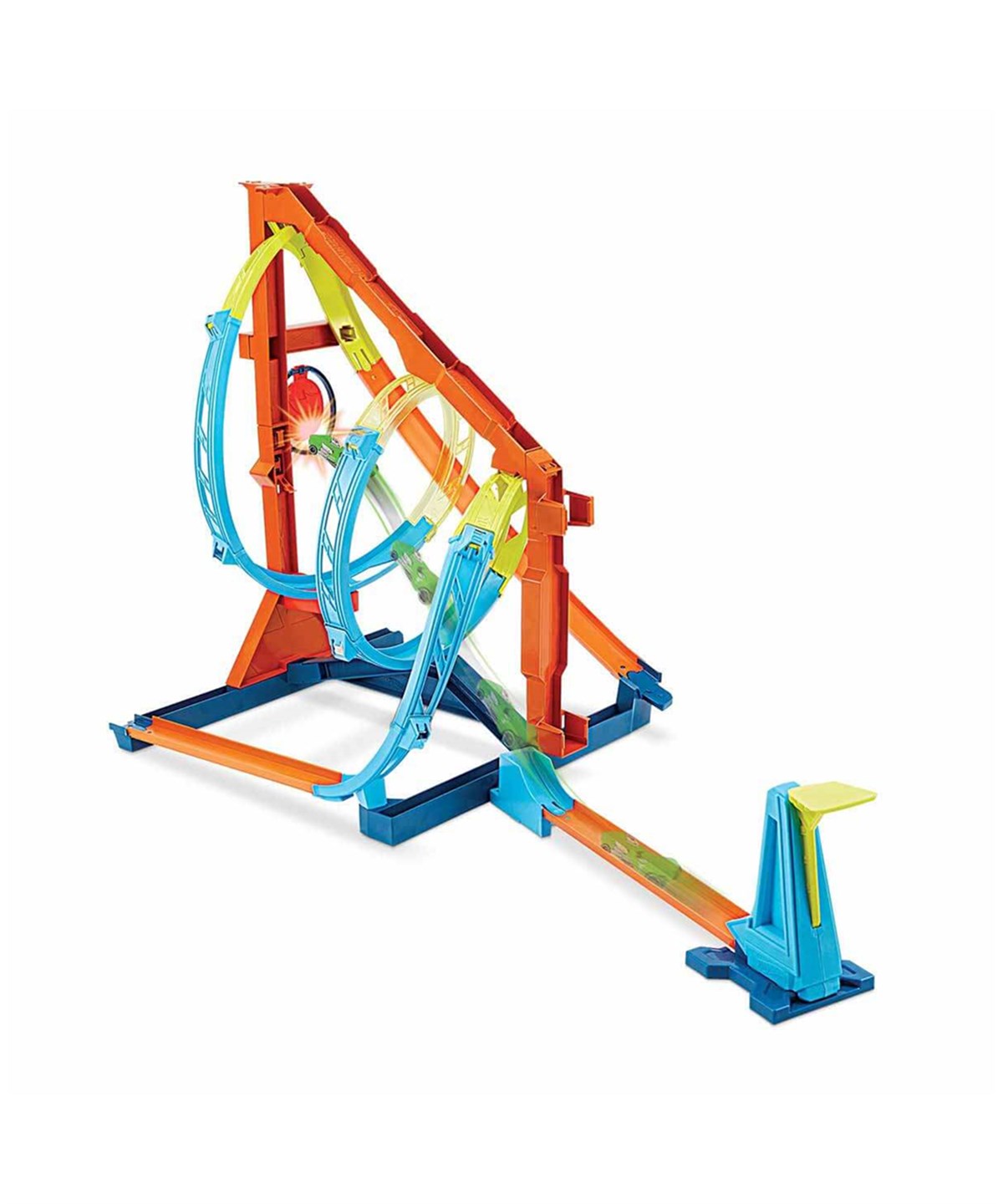 Hot Wheels Oyun Setleri, Hot Wheels, Hot Wheels Track Builder Unlimited Spiral Dönüşlü Pist HDX79