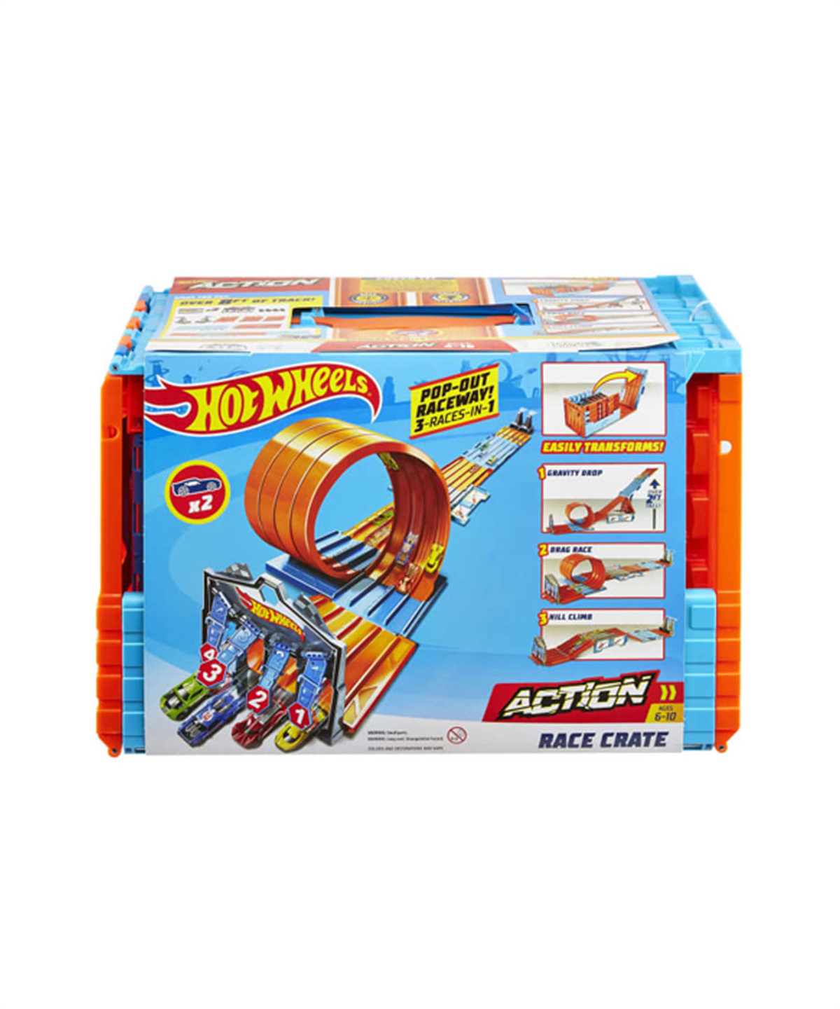 Hot Wheels Oyun Setleri, Hot Wheels, Hot Wheels Track Builder Yarış Kutusu GKT87