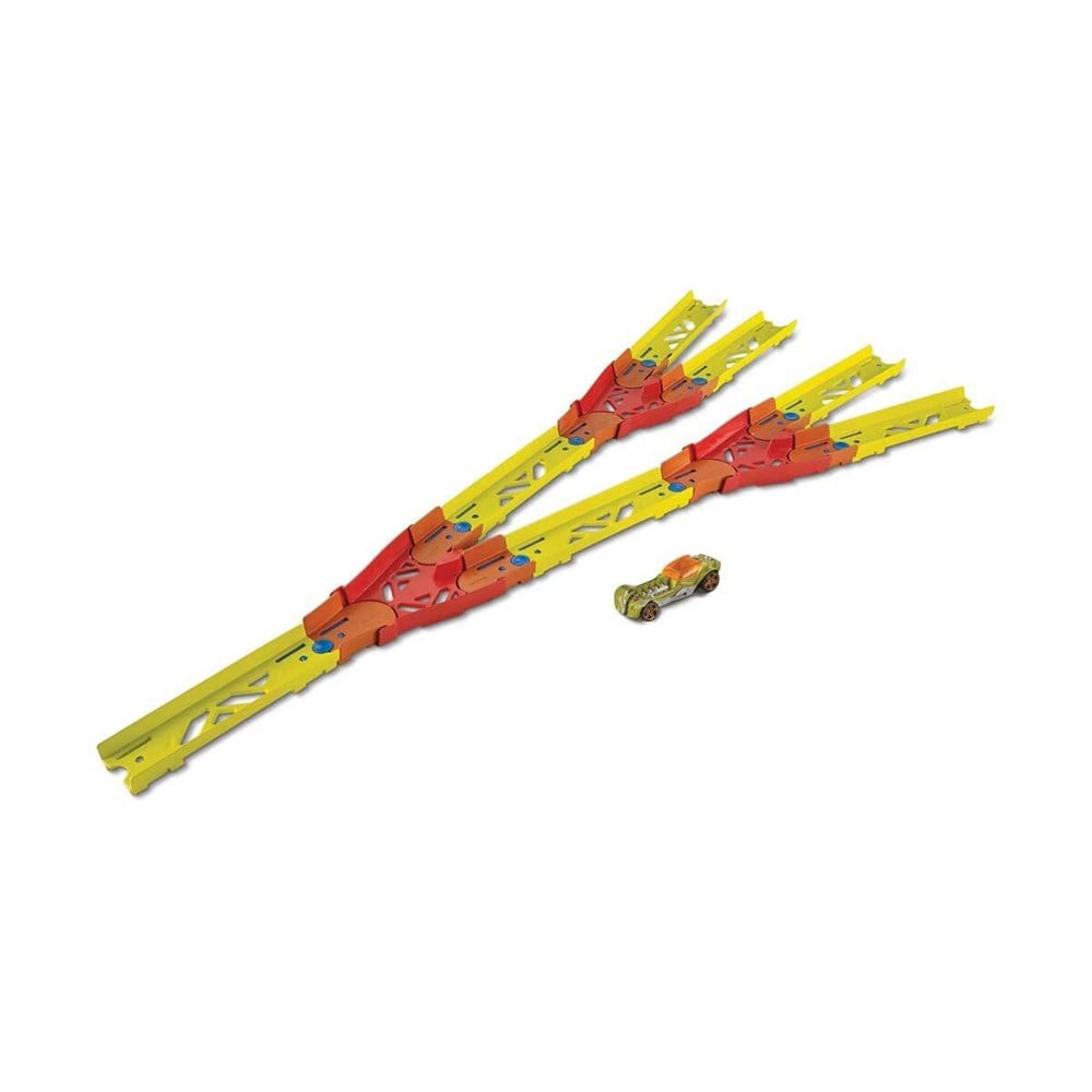 Hot Wheels Oyun Setleri, Hot Wheels, Hot Wheels Track Builder Tasarla ve Yeniden Oluştur Serisi GLC87 GLC94 Duble Pist Paketi