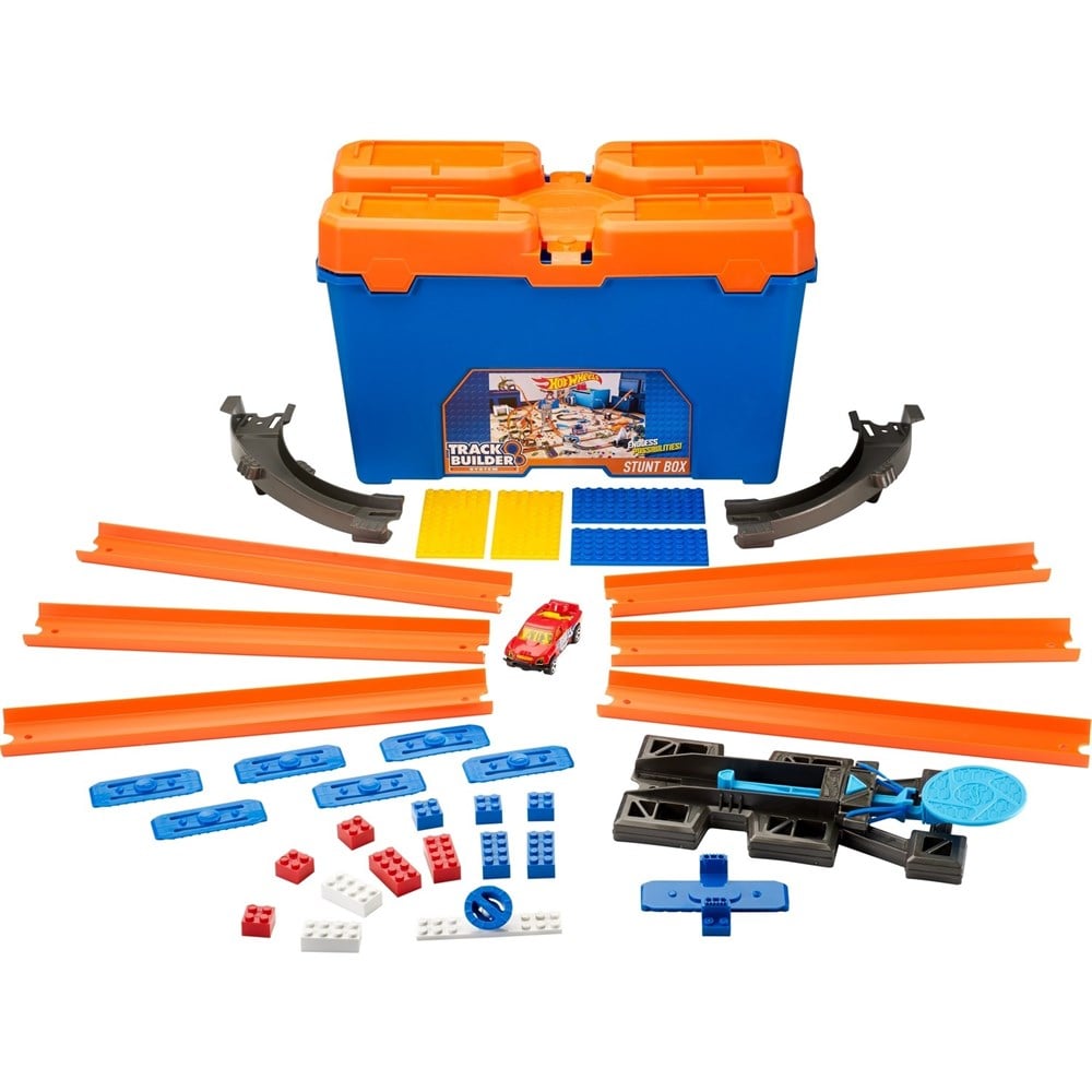 Hot Wheels Oyun Setleri, Hot Wheels, Hot Wheels Track Builder Bloklu Başlangıç Paketi DWW95