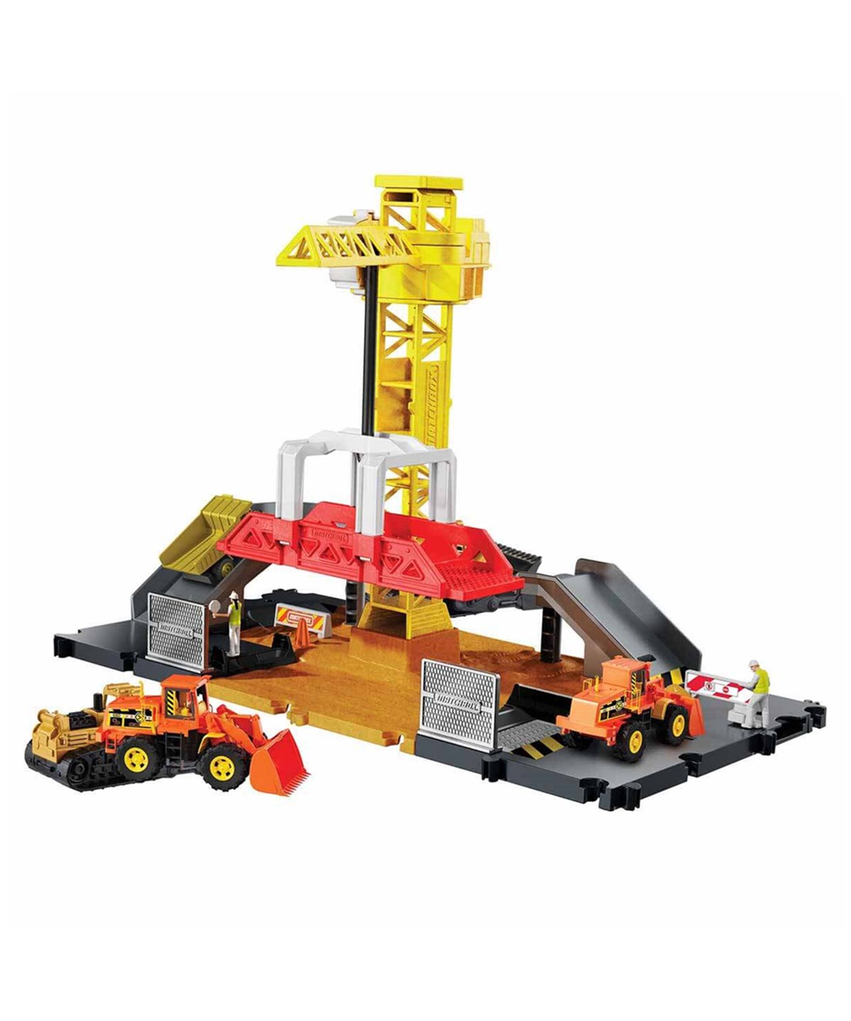 Hot Wheels Oyun Setleri, MATCHBOX, Matchbox Aksiyon Sürücüleri Oyun Seti GVY82 HDL33 Construction Site