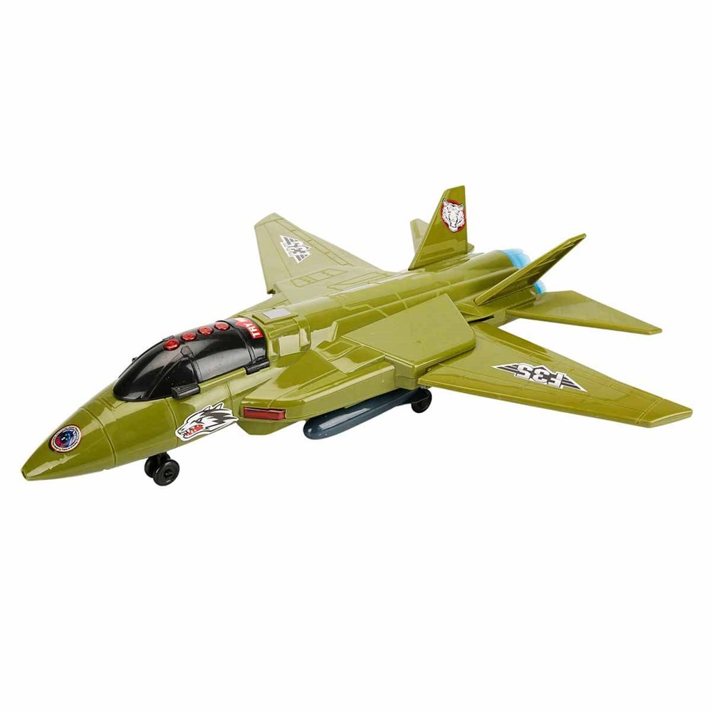 Kılıç Kalkan ve Asker Setleri, Sunman, Hero Combat Sesli Ve Işıklı F35 Uçak 50 cm