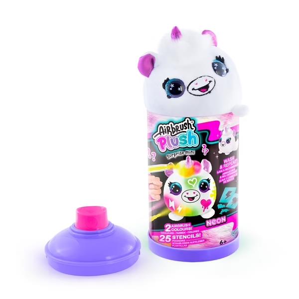 Kolleksiyon Karakterleri, MEGA OYUNCAK, Airbrush Plush Sürpriz Mini Neon Peluş
