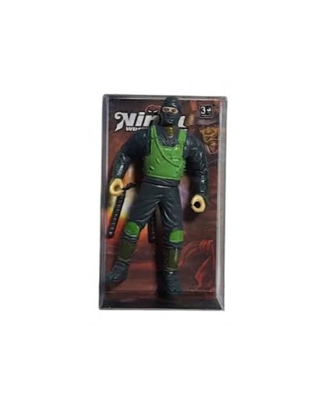 Kolleksiyon Karakterleri, Sunman, Aksesuarlı Ninja Figürü 10 cm 45142 Model 5