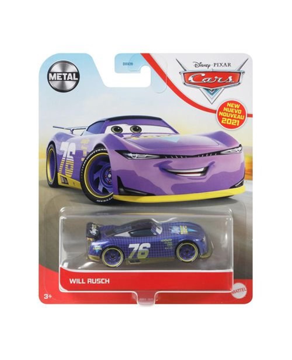 Kolleksiyon Karakterleri, ŞİMŞEK MCQUEEN, Arabalar 3 Tekli Karakter Araçlar DXV29 GRR63 Will Rusch