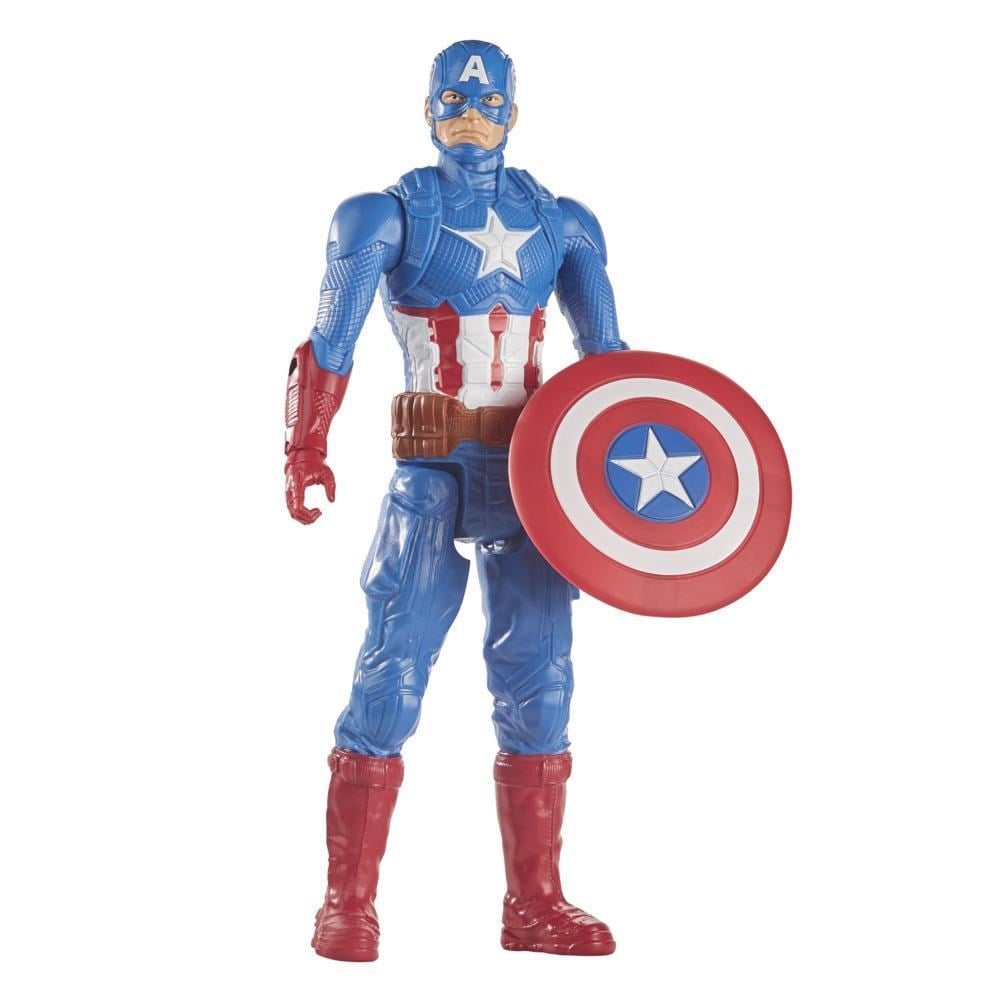 Kolleksiyon Karakterleri, Nerf, Avengers Endgame Titan Hero Figür 30 cm E3309 E7877 Captan America