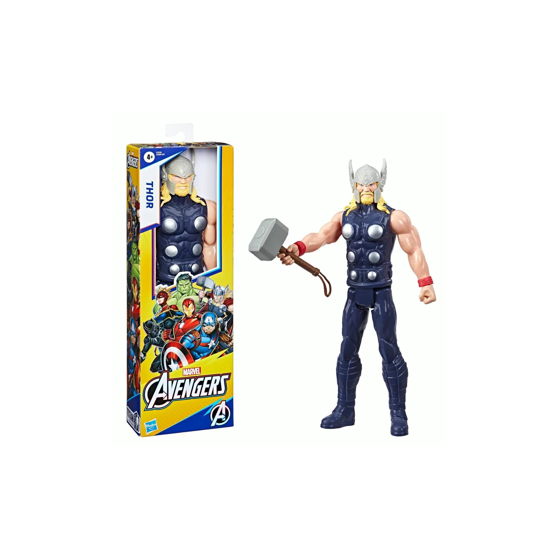 Kolleksiyon Karakterleri, Marvel Avengers, Avengers Titan Hero Figür 30 cm E3308 E7879 Thor