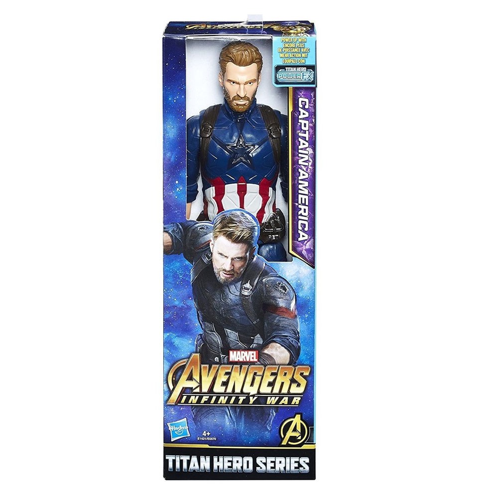 Kolleksiyon Karakterleri, Marvel Avengers, Avengers Titan Hero Serisi Captan America E0570 E1421