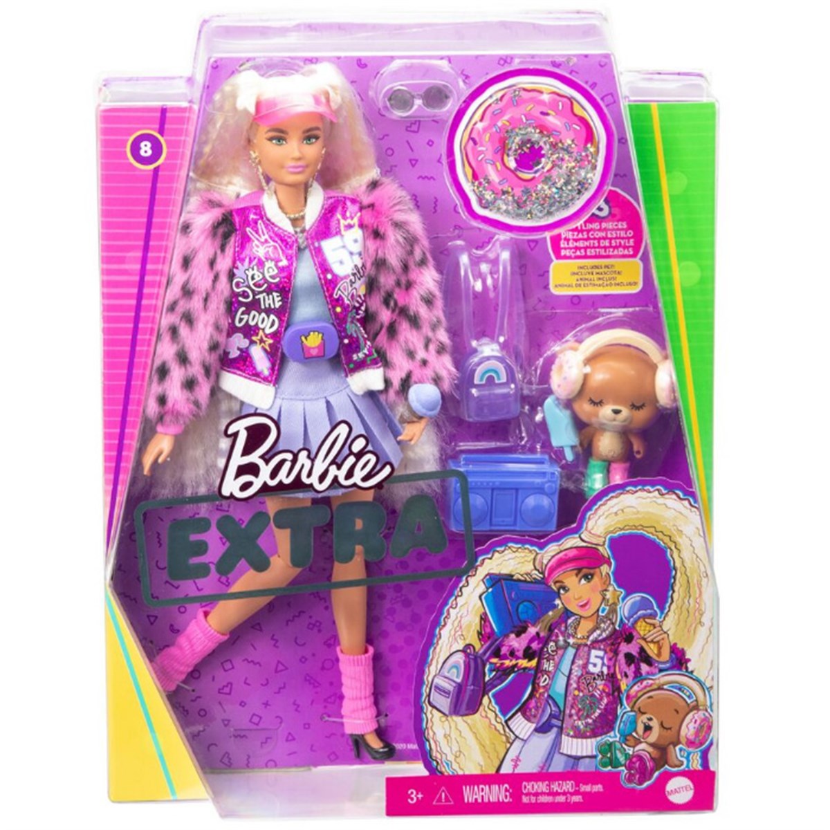 Kolleksiyon Karakterleri, Barbie, Barbie Extra Teddy Bear GYJ77