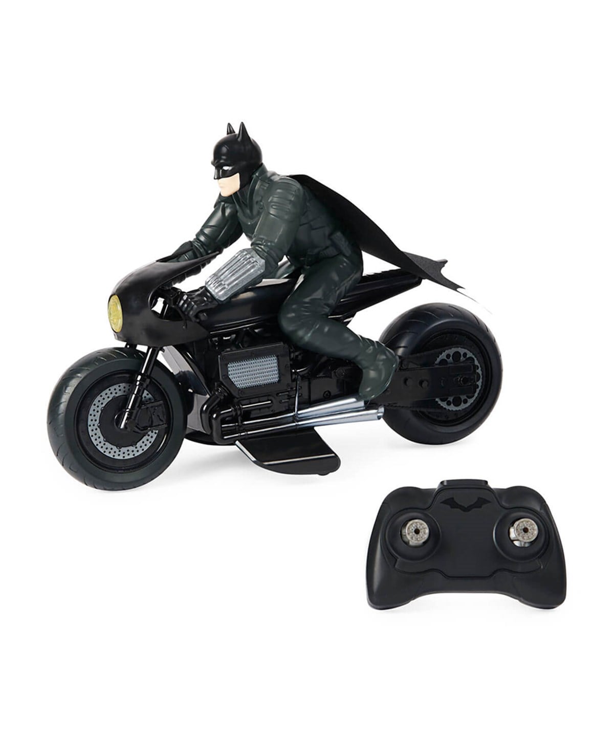 Kolleksiyon Karakterleri, DC Batman, Batman 1:10 Uzaktan Kumandalı Batman Figürlü Batcycle Motosiklet