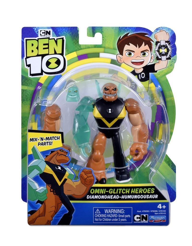 Kolleksiyon Karakterleri, Ben10, Ben 10 Aksiyon Figürü 76100 Omni Glitch Heroes