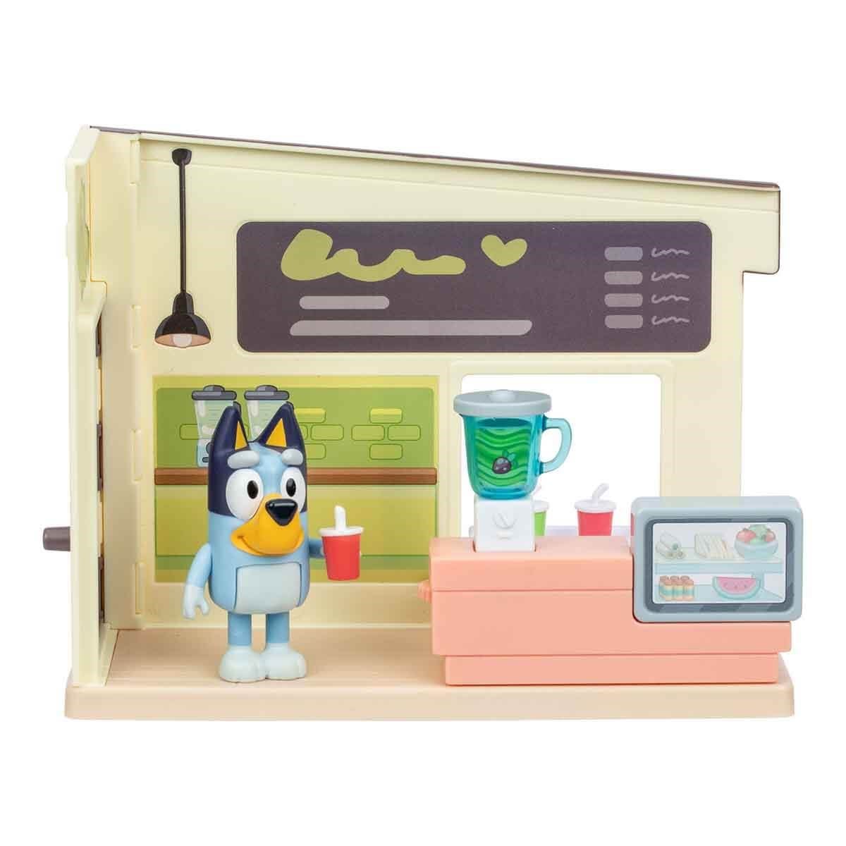 Kolleksiyon Karakterleri, NECOTOYS, Bluey Meyve Suyu Barı Mini Oyun Seti 18920