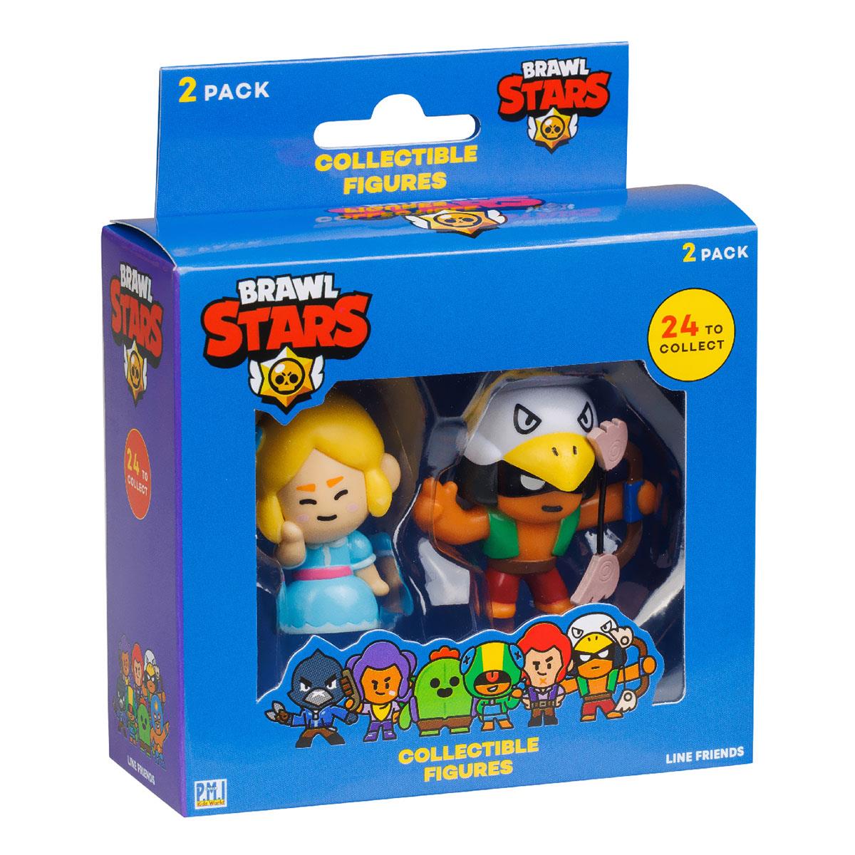 Kolleksiyon Karakterleri, NECOTOYS, Brawl Stars 2 li Figür Seti BRW2015 81162 Model 1