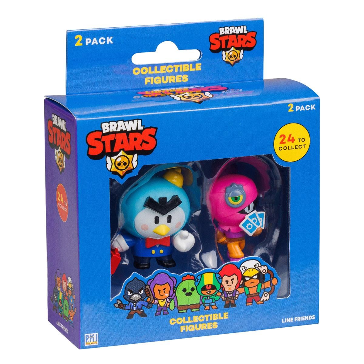 Kolleksiyon Karakterleri, NECOTOYS, Brawl Stars 2 li Figür Seti BRW2015 81162 Model 4