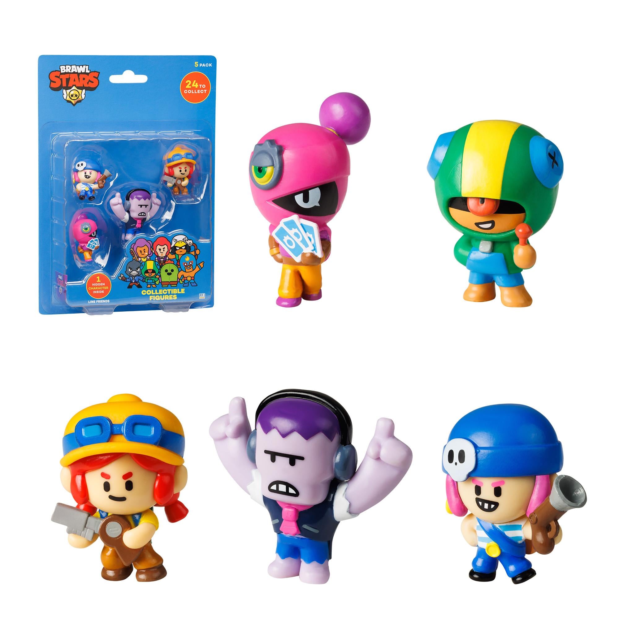 Kolleksiyon Karakterleri, NECOTOYS, Brawl Stars 5 li Figür Seti BRW2040 81186 Model 3