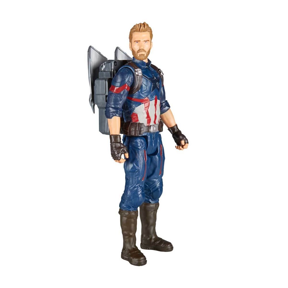 Kolleksiyon Karakterleri, Marvel Avengers, Captain America Figür Avengers Infinity War Titan Hero Power FX 30 cm