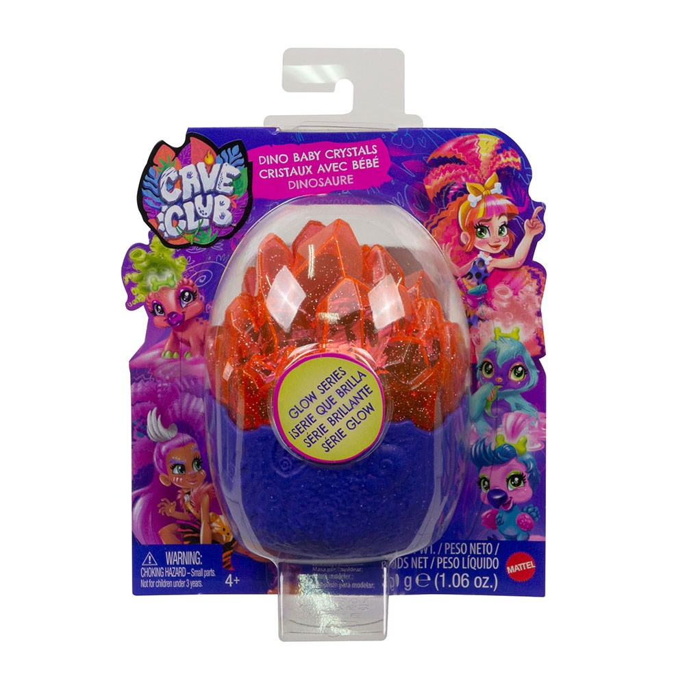 Kolleksiyon Karakterleri, CAVE CLUB, Cave Club Dinozor Yumurtaları Parıltı Serisi GVR69 Pembe