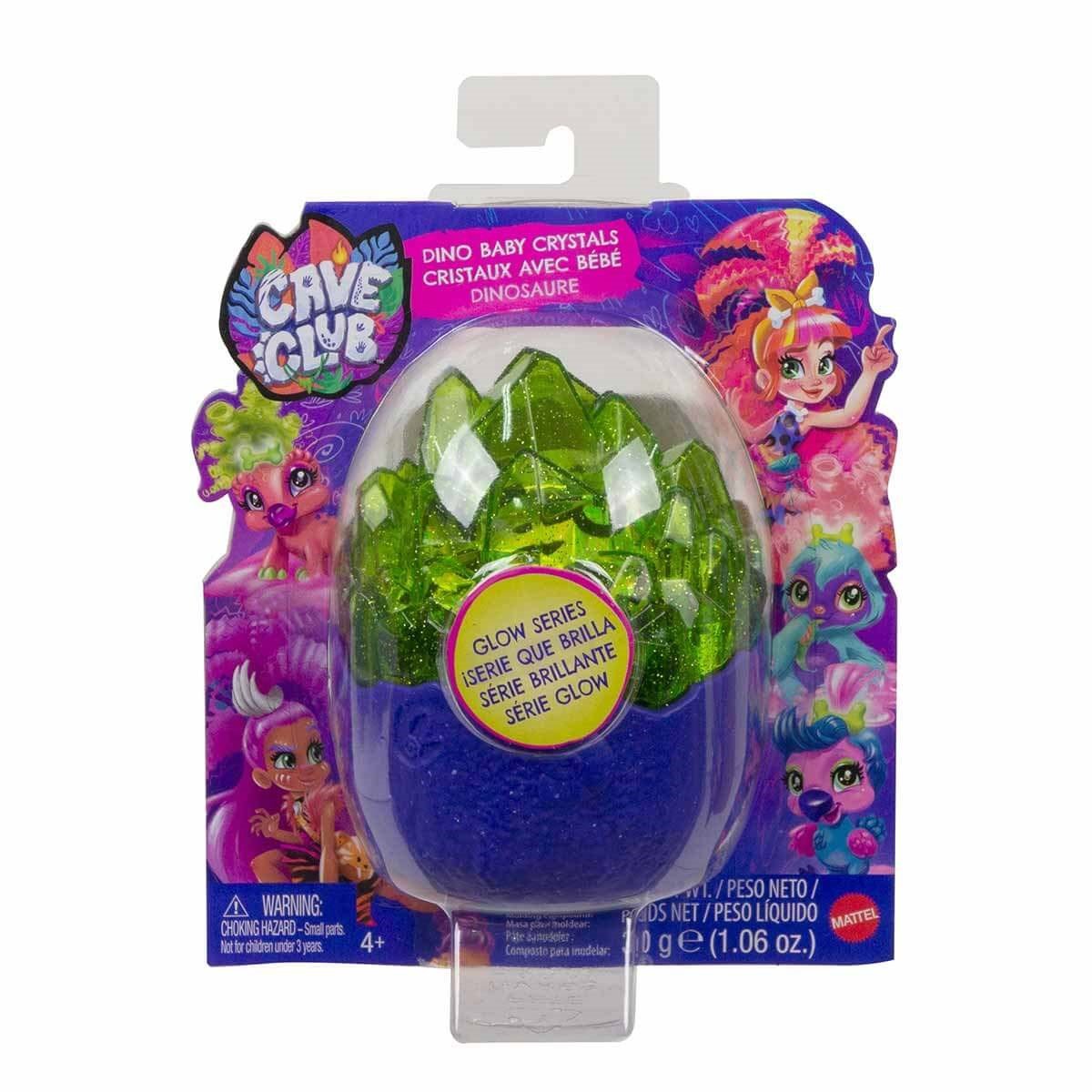 Kolleksiyon Karakterleri, CAVE CLUB, Cave Club Dinozor Yumurtaları Parıltı Serisi GVR69 Yeşil