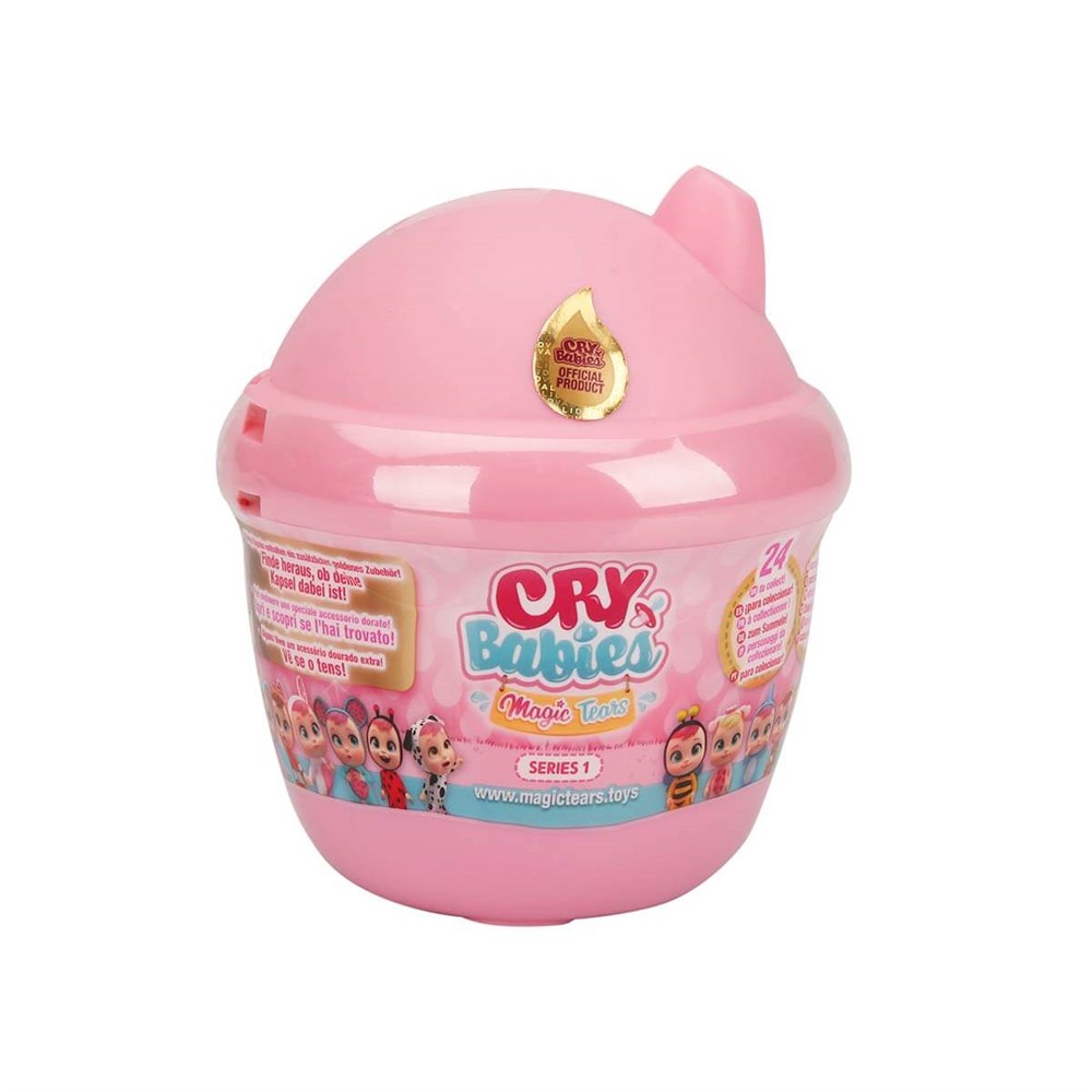 Kolleksiyon Karakterleri, CRY BABIES, CRY Babies Magic Tears Sürpriz Paket CYM00000 03547 Pembe