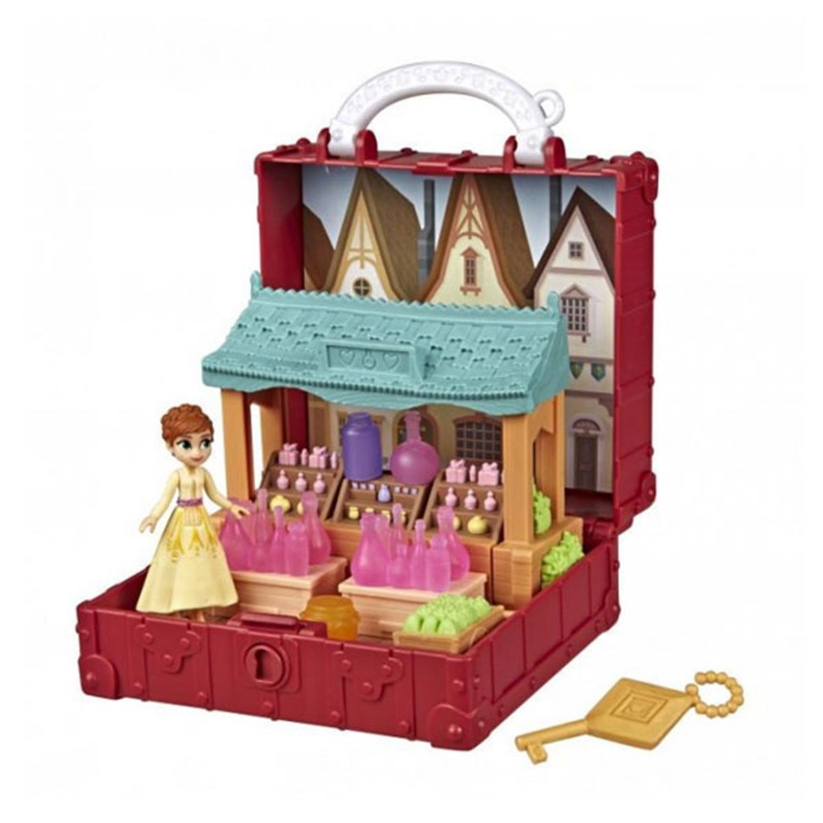 Kolleksiyon Karakterleri, FROZEN, Disney Frozen 2 Pop Adventures Oyun Seti E6545 E7080 Anna Kasabada