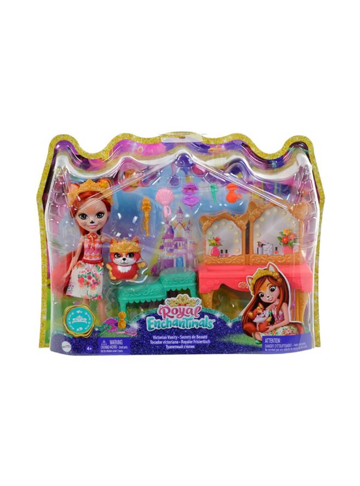 Kolleksiyon Karakterleri, Enchantimals, Enchantimals Eğlenceli Oyun Setleri Serisi GJX35 GYJ05 Süslenme Odası