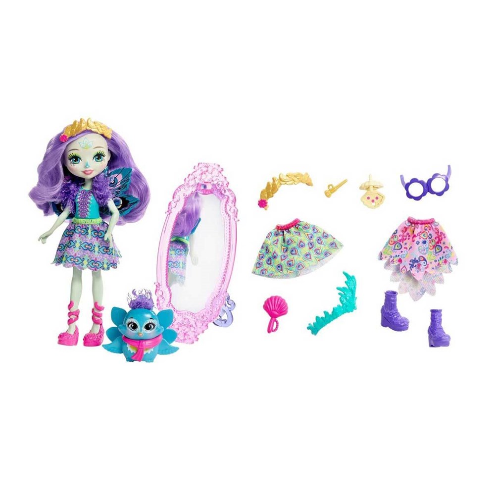 Kolleksiyon Karakterleri, Enchantimals, Enchantimals Bebeği Ve Moda Aksesuarları FRT87 - Patter Peacock