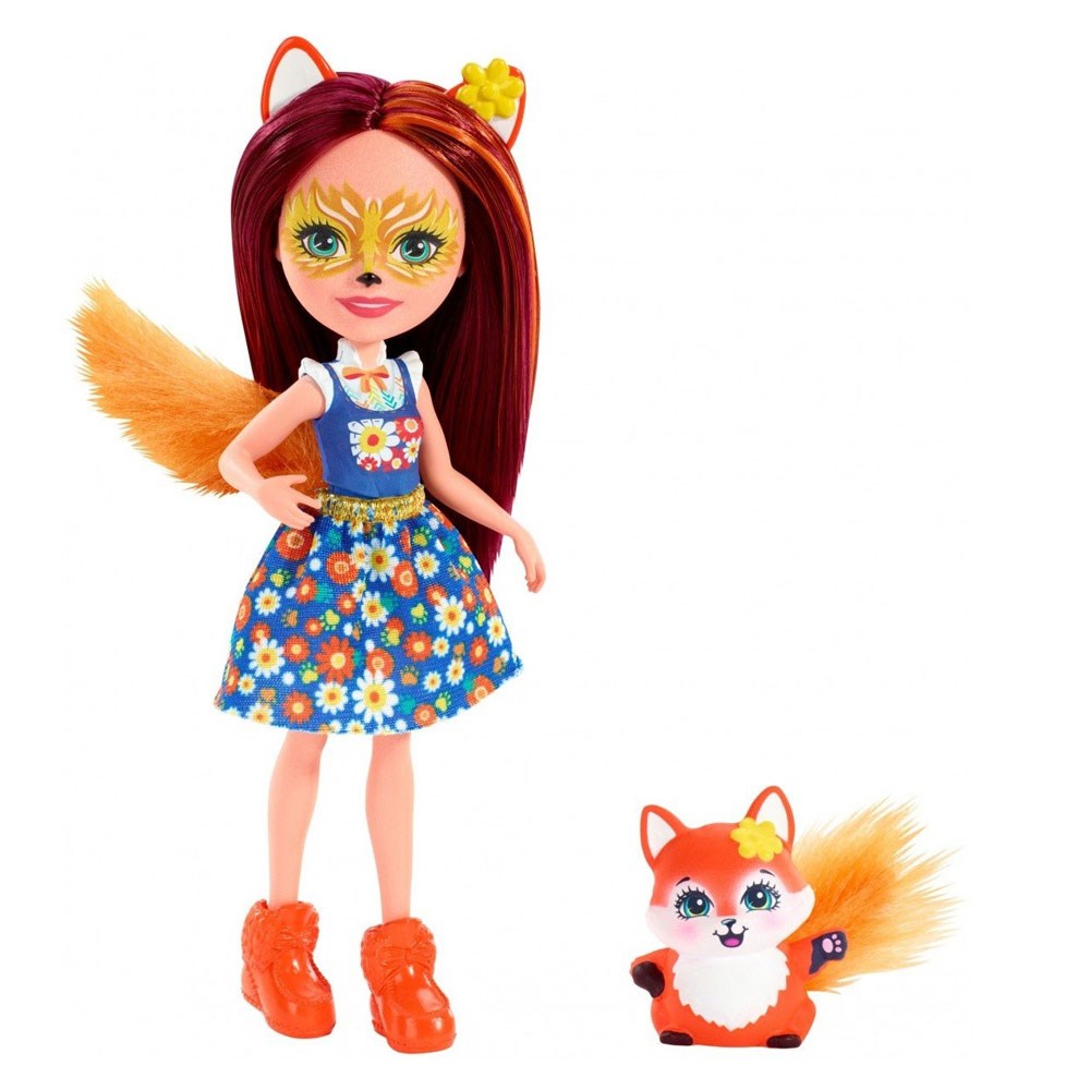 Kolleksiyon Karakterleri, Enchantimals, Enchantimals Karakter Bebekler Felicity Fox DVH87 FXM71