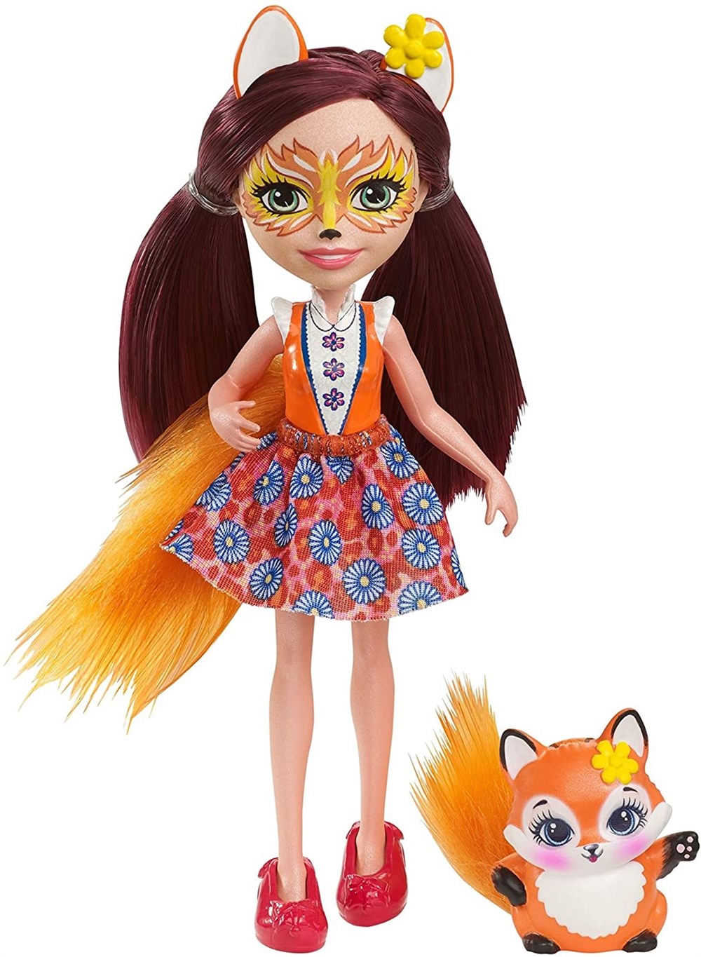 Kolleksiyon Karakterleri, Enchantimals, Enchantimals Karakter Bebekler DVH87 DVH89 Felicity Fox