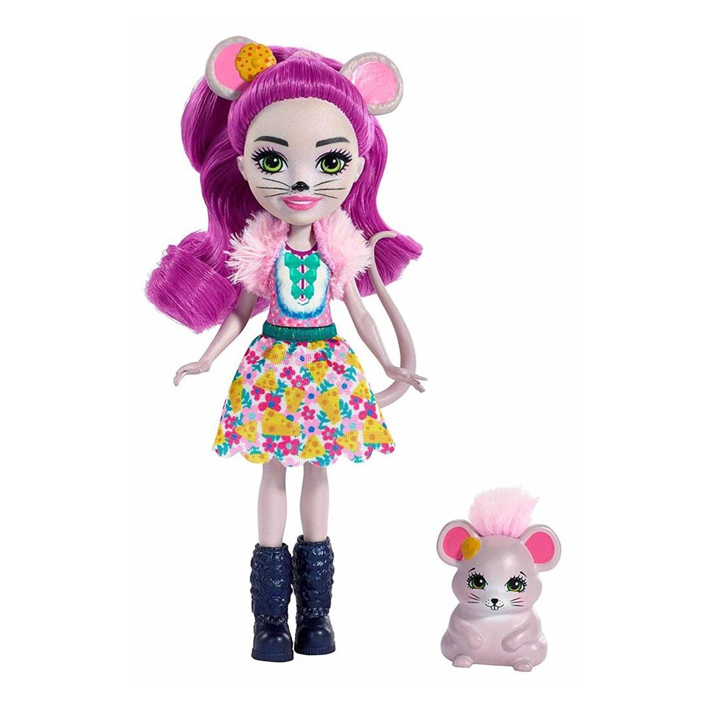 Kolleksiyon Karakterleri, Enchantimals, Enchantimals Karakter Bebekler Mayla Mouse DVH87 FXM76