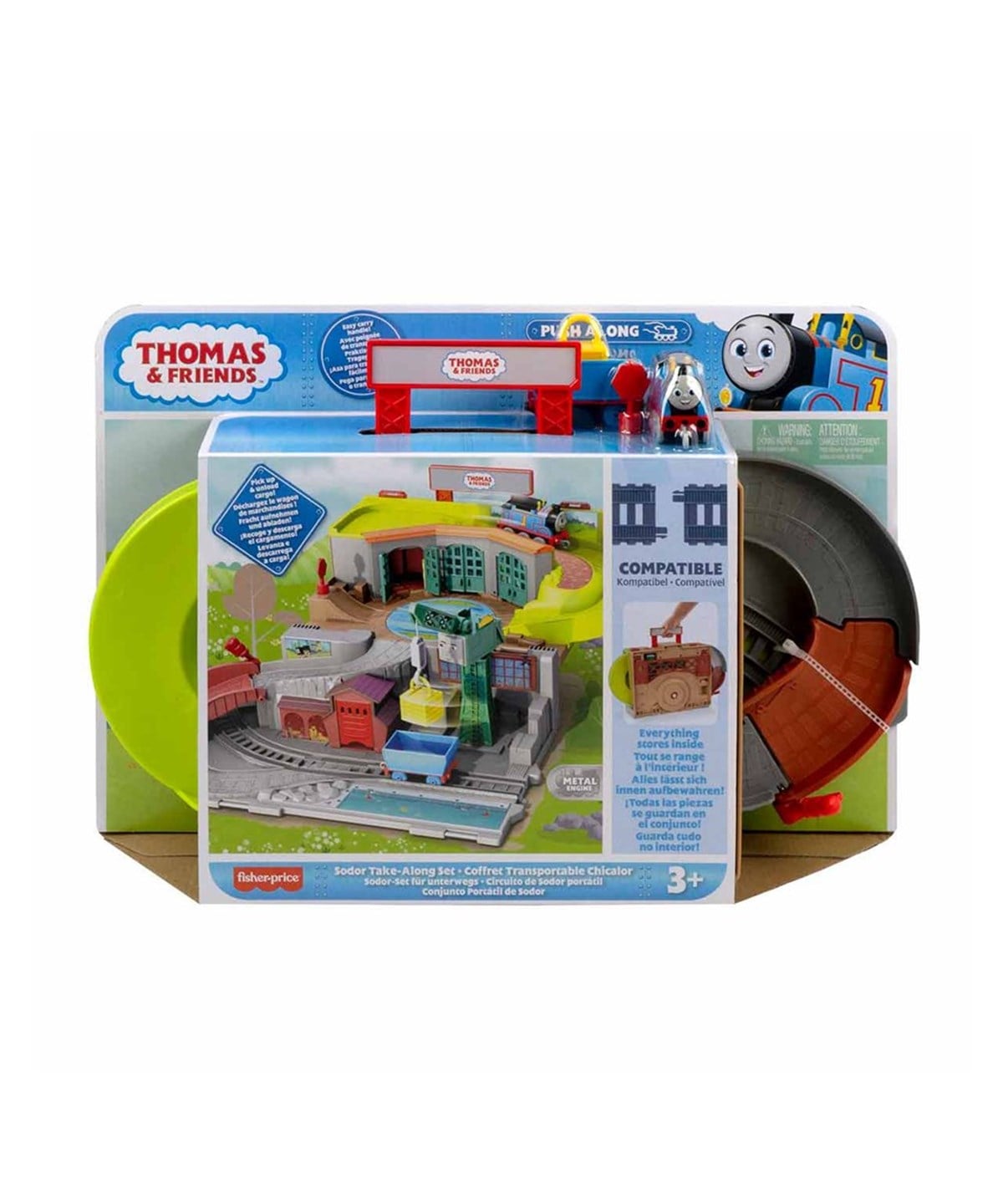 Kolleksiyon Karakterleri, Thomas ve Arkadaşları, Fisher Price Thomas ve Arkadaşları Taşınabilir Sodor Seti HHN24