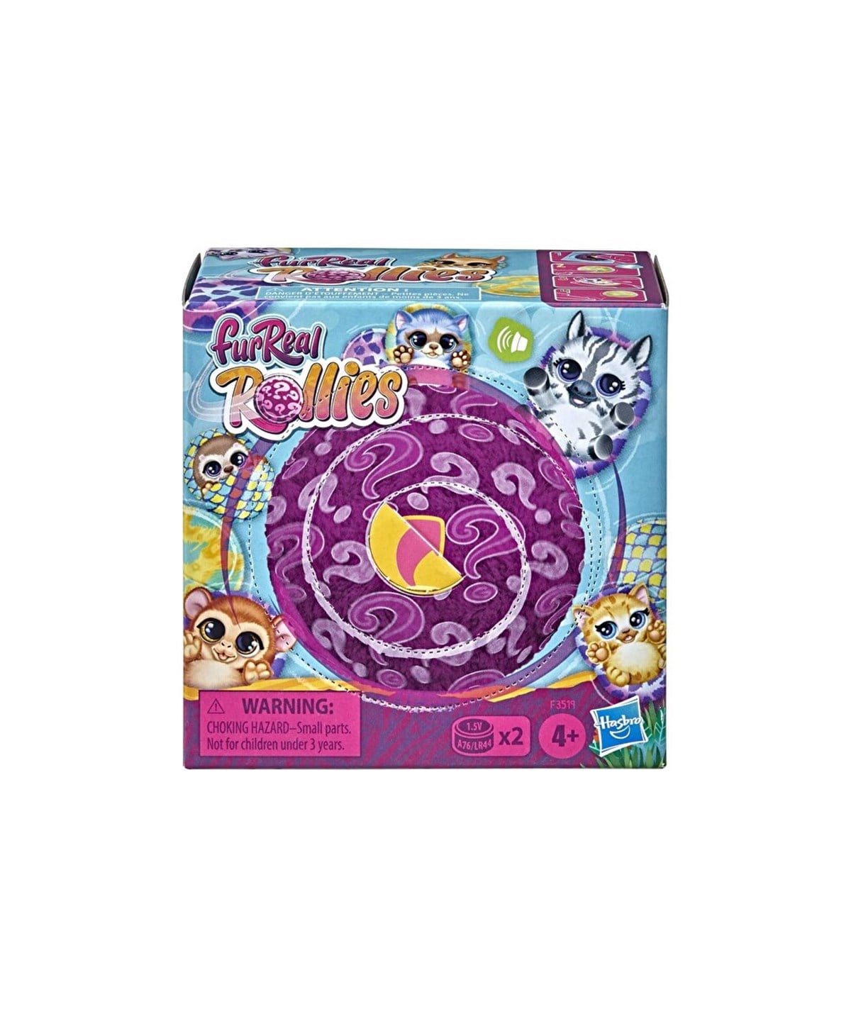 Kolleksiyon Karakterleri, Furkan Toys, Furreal Rollies Ponpon Hayvanlar Sürpriz Paket F3519