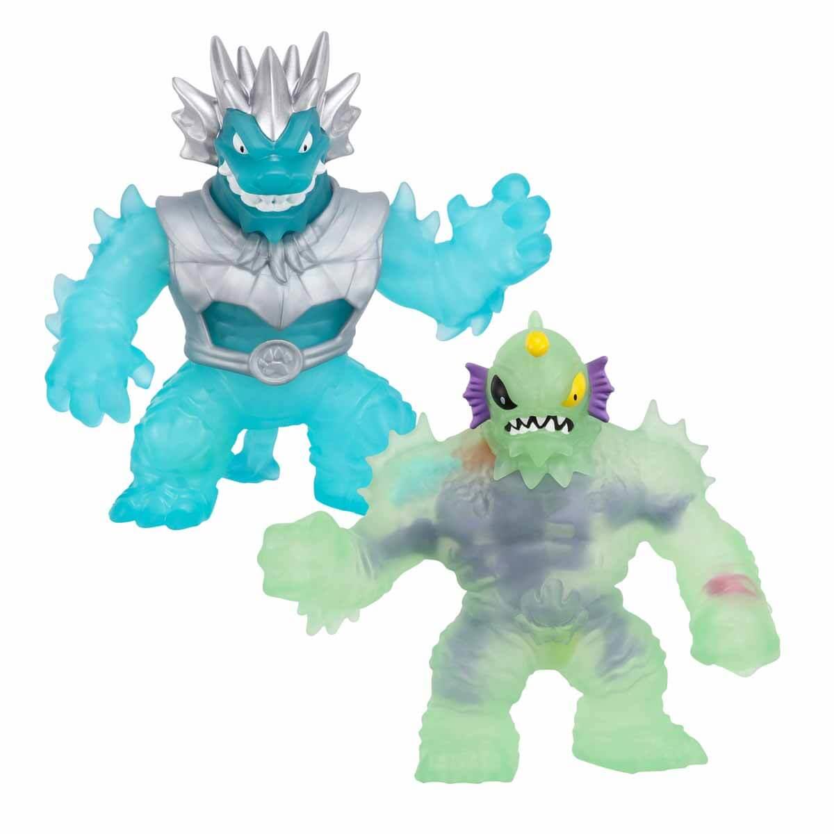 Kolleksiyon Karakterleri, Goojitzu, Goojıtzu Deep Sea İkili Paket GJT42000 Ice Blast Blazagon Vs Horriglow