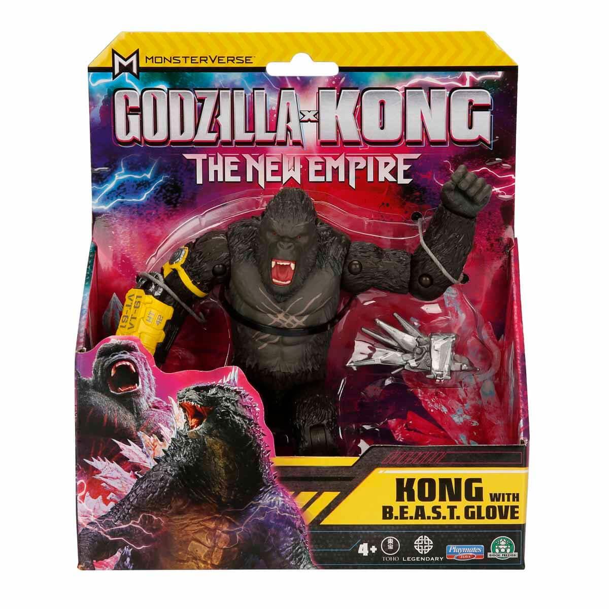 Kolleksiyon Karakterleri, Goojitzu, GXK Aksiyon Figürü 15 cm MN303000 Kong With Beast Glove