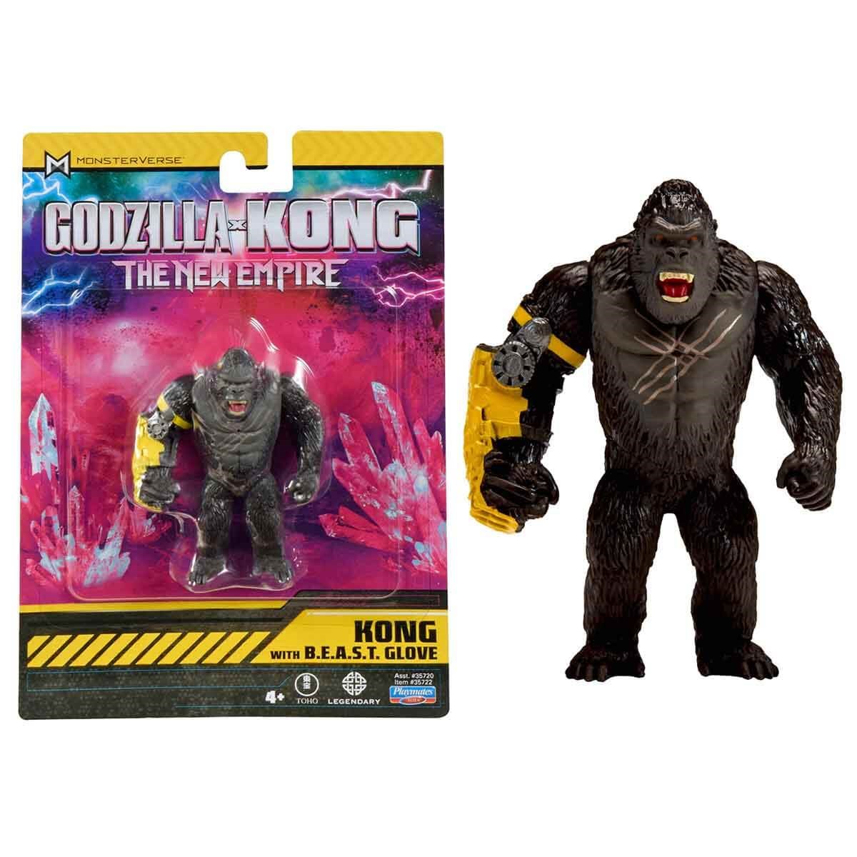 Kolleksiyon Karakterleri, Giochi Preziosi, GXK Mini Figür 8 cm MN301000 Kong With Beast Glove
