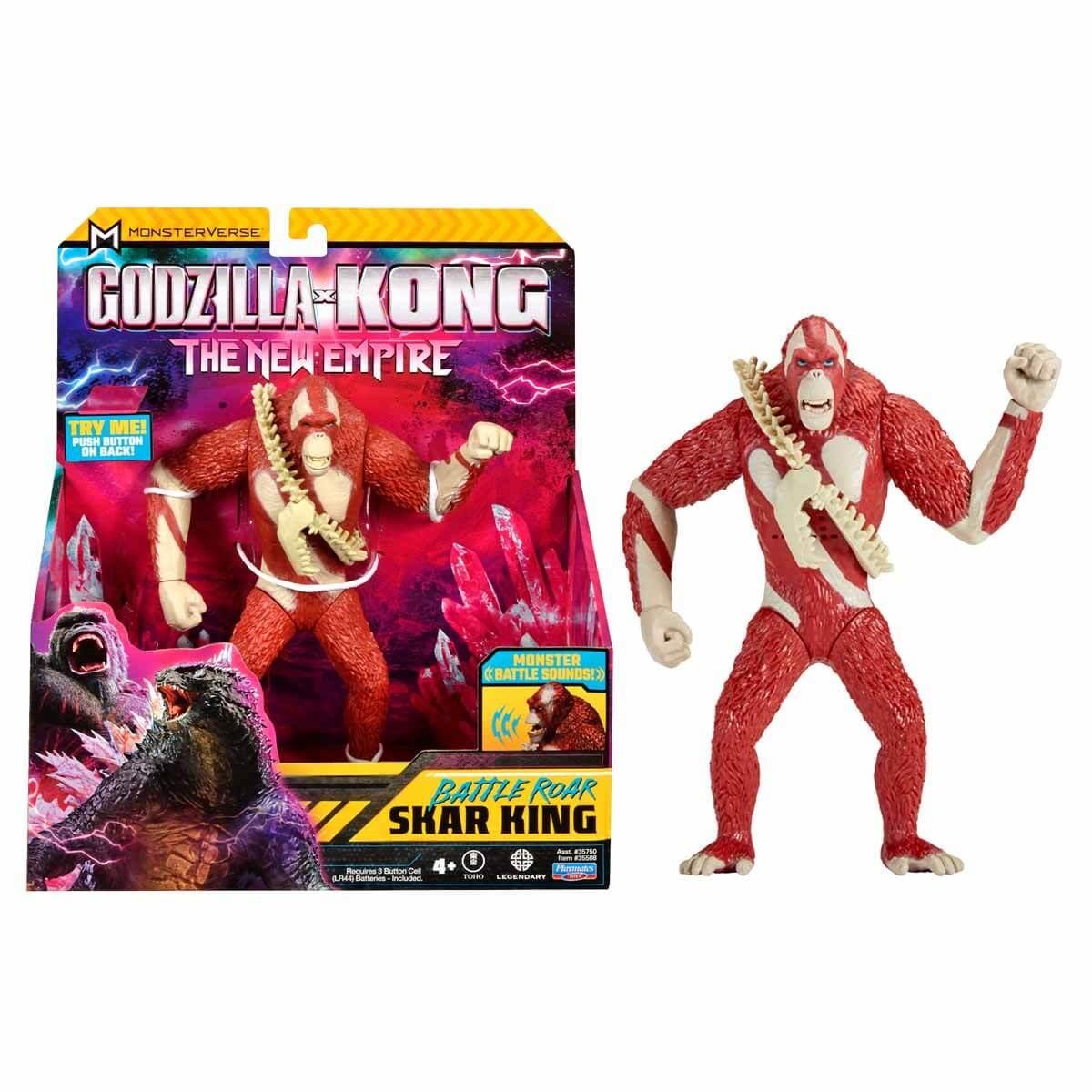 Kolleksiyon Karakterleri, Goojitzu, GxK Sesli Delüks Aksiyon Figürü 18 cm MN305000 Skar King