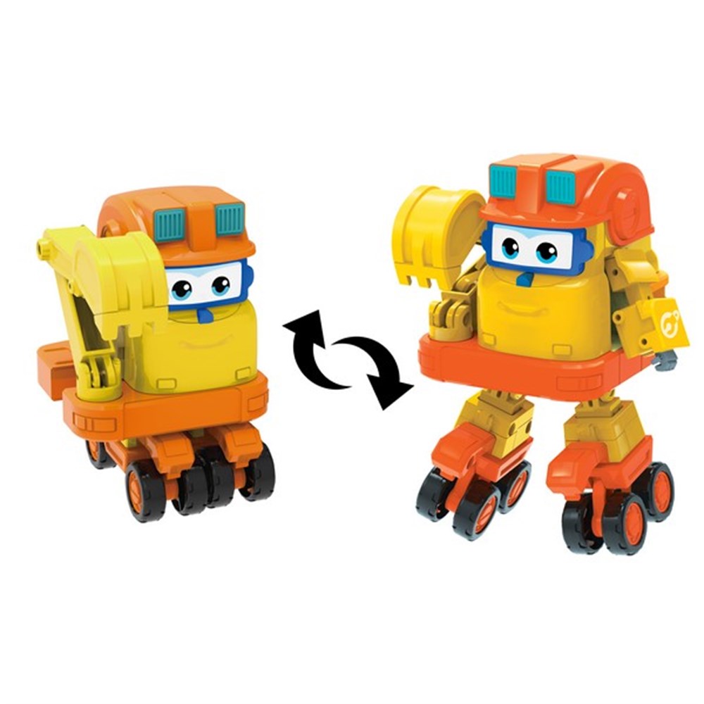 Kolleksiyon Karakterleri, Harika Kanatlar, Harika Kanatlar İnşaatçı Scoop (Büyük Boy) Dönüşen Tekli Figür