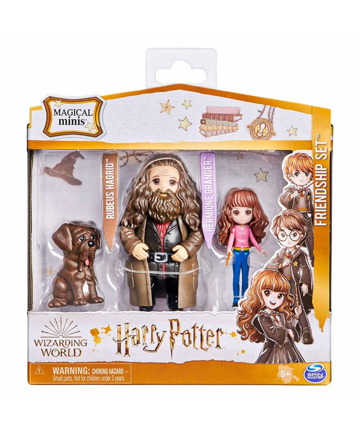 Kolleksiyon Karakterleri, HARRY POTTER, Harry Potter Magical Minis Hermione Granger ve Rubeus Hagrid Dostluk Seti