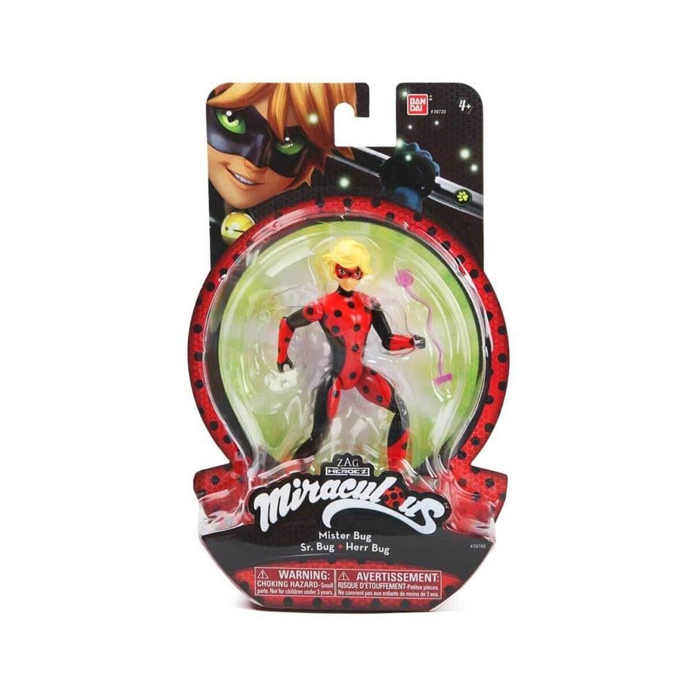 Kolleksiyon Karakterleri, Uğur Böceği - Miraculous, Heroez Miraculous Uğurböceği Karakter Figürleri Mister Bug
