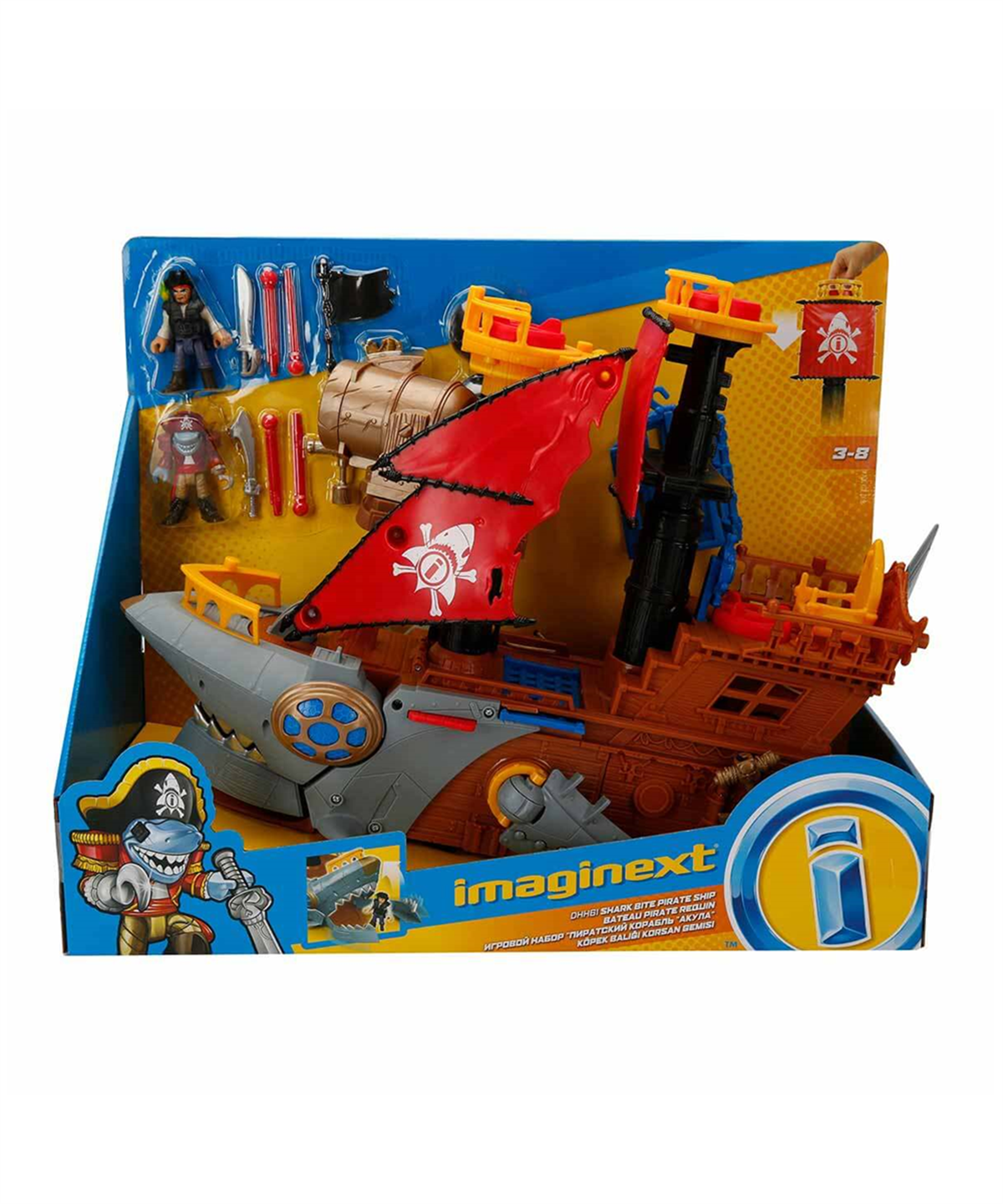 Kolleksiyon Karakterleri, Imaginext, Imaginext Korsan Gemisi DHH61