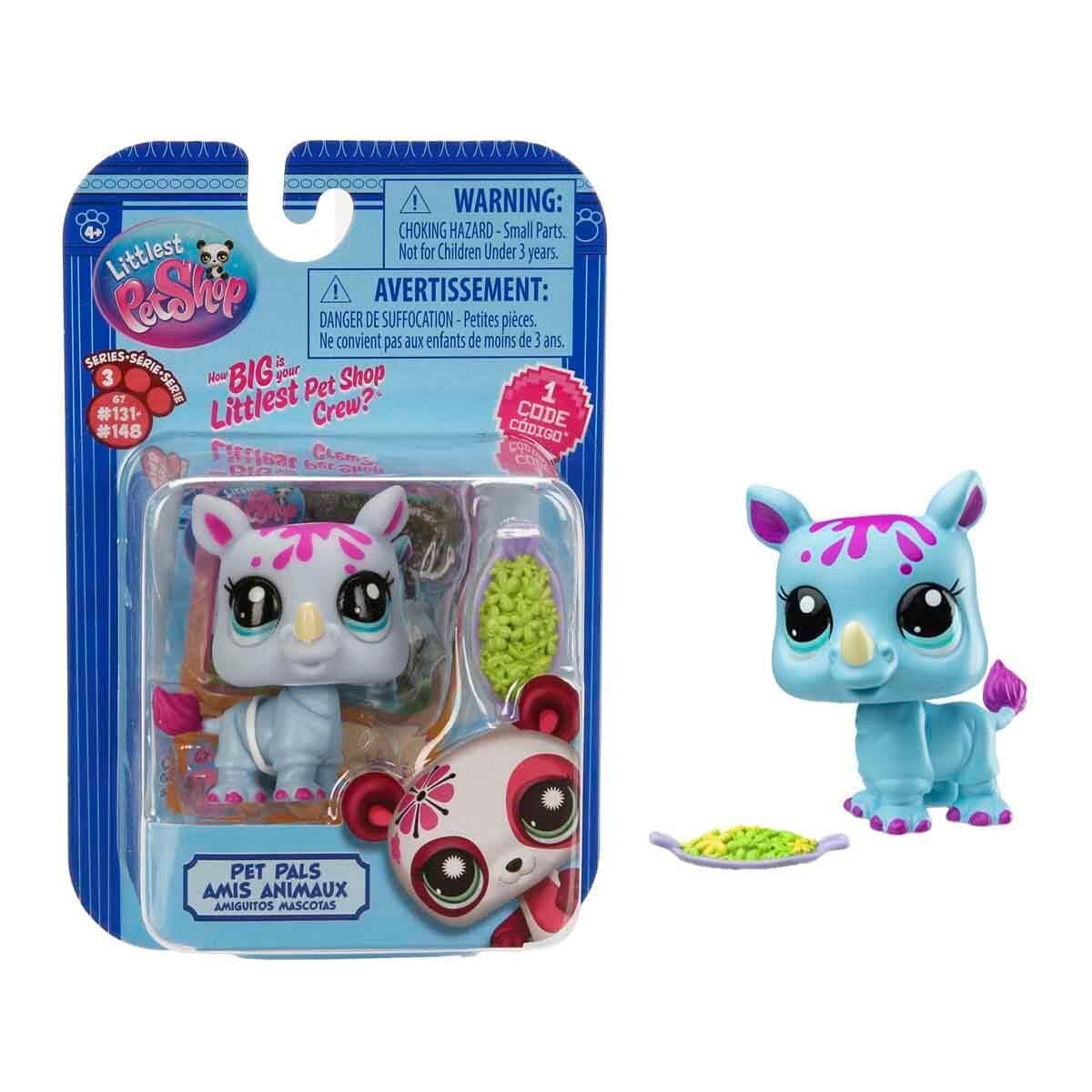 Kolleksiyon Karakterleri, Sunman, Littlest Pet Shop Minişler Tekli Paket S3 05233 141 Gergedan