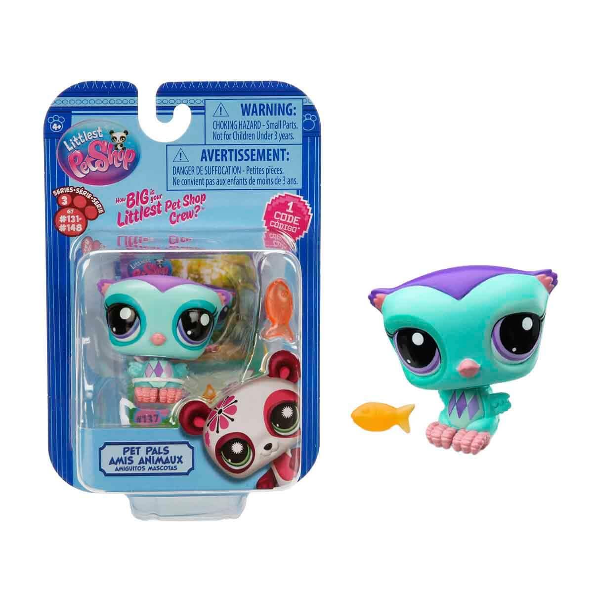 Kolleksiyon Karakterleri, Sunman, Littlest Pet Shop Minişler Tekli Paket S3 05233 137 Baykuş