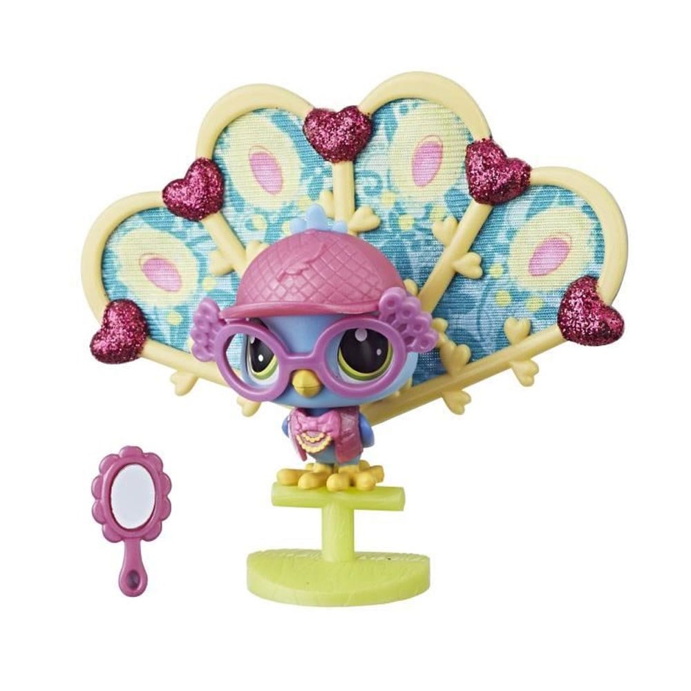 Kolleksiyon Karakterleri, Miniş - Pets Shop, Littlest Pet Shop Süslü Özel Miniş Roy Peacoat E2161 E2429
