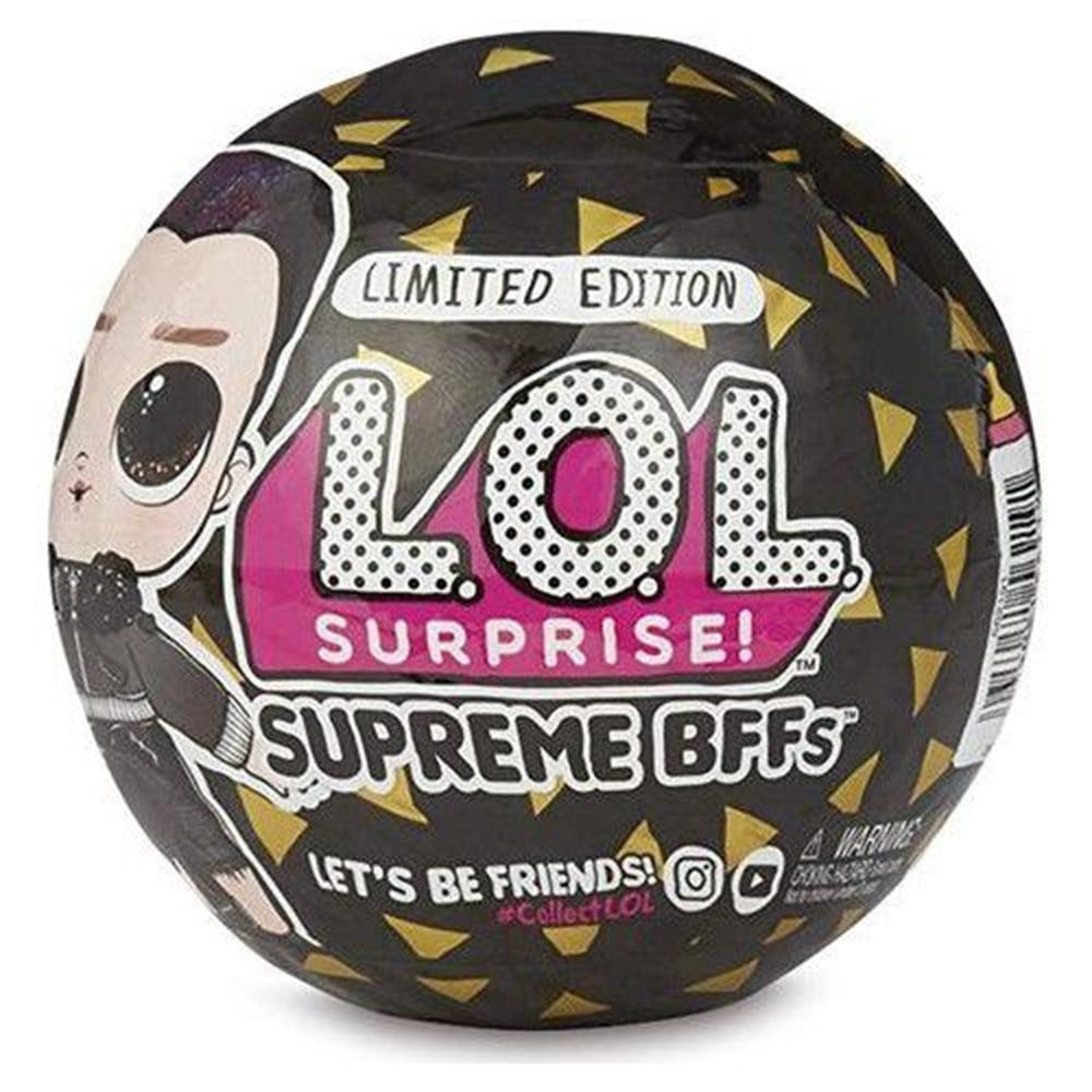 Kolleksiyon Karakterleri, L.O.L. Surprise - LOL Bebek, LOL Bebekler Sıkı Dostlar 7 Sürpriz L.O.L. Supreme BFFs Erkek Bebek